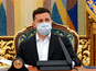 זלנסקי. בא בדרישות [צילום: Ukrainian Presidential Press Office via AP]