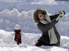 אשת שלג [צילום: AP]