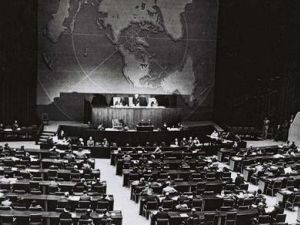 עצרת האומות המאוחדות, 29 בנובמבר 1947 [צילום: לע"מ]