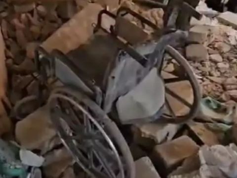 כיסא הגלגלים [צילום: באדיבות מקור ראשון]