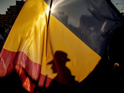 הגורמים המעורכים - מוכרים למשטרת רומניה [צילום: אנדראה אלכסנדרו, AP]